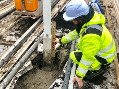 Funderingsherstel kas door HS Tuinbouw Service
